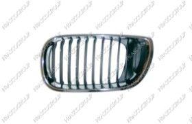 REF: BM0202004 - REJILLA IZQUIERDA-CROMADA/NEGRA