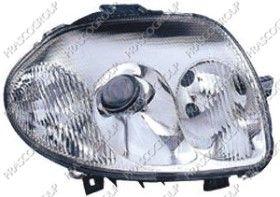 REF: RN3204903 - OPTICA DERECHA H7+HB3 ELECTRICA-SIN MOTOR