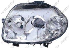 REF: RN3204904 - OPTICA IZQUIERDA H7+HB3 ELECTRICA-SIN MOTOR