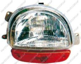 REF: RN0254833 - OPTICA DERECHA H4 ELECTRICA-SIN MOTOR