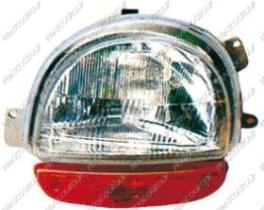 REF: RN0254834 - OPTICA IZQUIERDA H4 ELECTRICA-SIN MOTOR