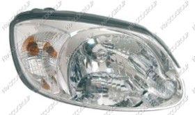 REF: HN0184814 - OPTICA IZQUIERDA H4 ELECTRICA-SIN MOTOR-CON PILOTO BLANCO