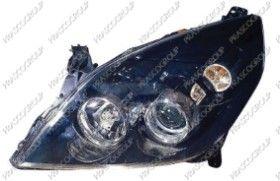 REF: OP0584914 - OPTICA IZQUIERDA H7+H1 ELECTRICA-CON MOTOR-NEGRA