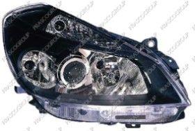 REF: RN3254913 - OPTICA DERECHA H7+H7+H1 ELECTRICA-CON MOTOR-NEGRA MOD. SPORT