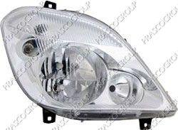 REF: ME9194923 - OPTICA DERECHA H7+H7+H7 ELECTRICA-SIN MOTOR