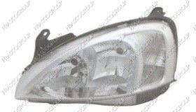 REF: OP0304923 - OPTICA DERECHA H7+H7 ELECTRICA-SIN MOTOR-MONTAJE VALEO