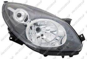 REF: RN3064823 - OPTICA DERECHA H4 ELECTRICA-SIN MOTOR-NEGRA