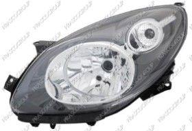 REF: RN3064824 - OPTICA IZQUIERDA H4 ELECTRICA-SIN MOTOR-NEGRA