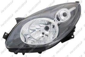 REF: RN3064834 - OPTICA IZQUIERDA H4 ELECTRICA-CON MOTOR-NEGRA