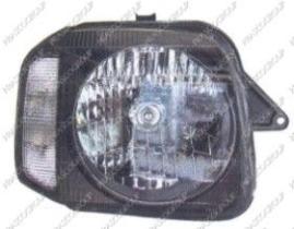 REF: SZ7104804 - OPTICA IZQUIERDA H4 ELECTRICA-SIN MOTOR