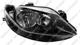 REF: ST0354933 - OPTICA DERECHA H7+H7 ELECTRICA-CON MOTOR-NEGRA