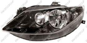 REF: ST0354924 - OPTICA IZQUIERDA H7+H7 ELECTRICA-SIN MOTOR-NEGRA