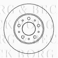 Borg & Beck BBD4023 - Disco de freno