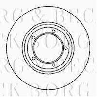 Borg & Beck BBD4032 - Disco de freno