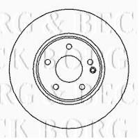 Borg & Beck BBD4141 - Disco de freno