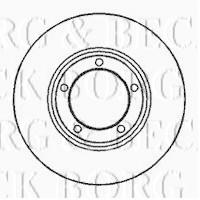 Borg & Beck BBD4161 - Disco de freno