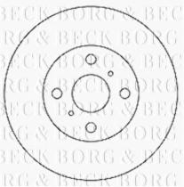 Borg & Beck BBD4167 - Disco de freno