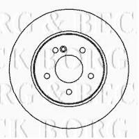 Borg & Beck BBD4192 - Disco de freno