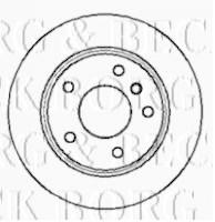 Borg & Beck BBD4289 - Disco de freno