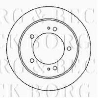 Borg & Beck BBD4324 - Disco de freno