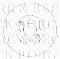 Borg & Beck BBD4429 - Disco de freno