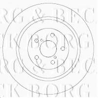 Borg & Beck BBD4440 - Disco de freno