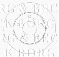 Borg & Beck BBD4445 - Disco de freno