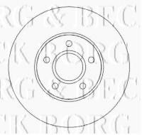Borg & Beck BBD4451 - Disco de freno