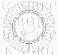 Borg & Beck BBD4493 - Disco de freno