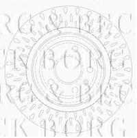 Borg & Beck BBD4508 - Disco de freno