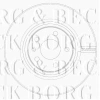Borg & Beck BBD4509 - Disco de freno