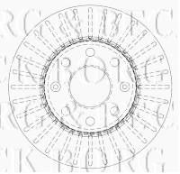 Borg & Beck BBD4510 - Disco de freno