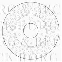 Borg & Beck BBD4608 - Disco de freno