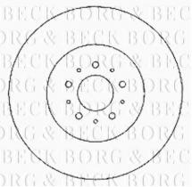 Borg & Beck BBD4680 - Disco de freno