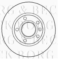 Borg & Beck BBD4685 - Disco de freno