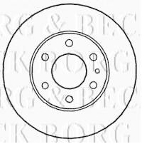 Borg & Beck BBD4709 - Disco de freno