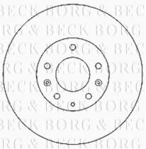 Borg & Beck BBD4737 - Disco de freno