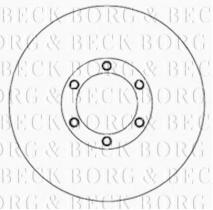 Borg & Beck BBD4750 - Disco de freno