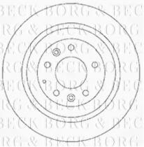 Borg & Beck BBD4773 - Disco de freno