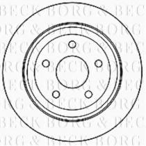 Borg & Beck BBD4792 - Disco de freno
