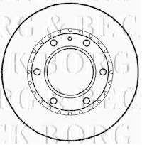 Borg & Beck BBD4793 - Disco de freno