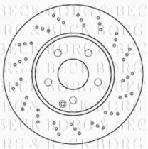 Borg & Beck BBD4800 - Disco de freno