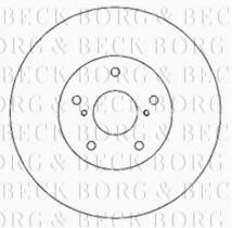 Borg & Beck BBD4805 - Disco de freno