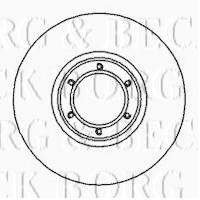 Borg & Beck BBD4842 - Disco de freno