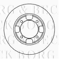 Borg & Beck BBD4920 - Disco de freno