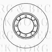 Borg & Beck BBD4990 - Disco de freno