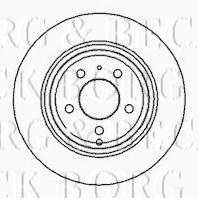 Borg & Beck BBD5062 - Disco de freno