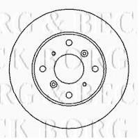 Borg & Beck BBD5091 - Disco de freno
