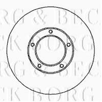Borg & Beck BBD5105 - Disco de freno