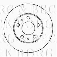 Borg & Beck BBD5112 - Disco de freno